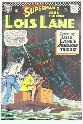 Buy Superman's Girlfriend Lois Lane #72  Lois Lane's Aquaman Tricks!  1967 • 44.20£