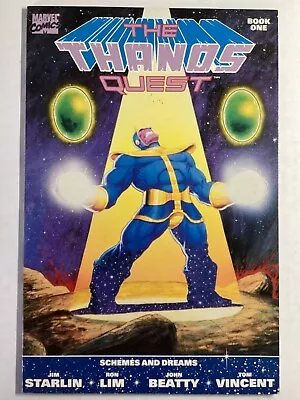 Buy Marvel Comics THE THANOS QUEST  #1  (1990)   JIM STARLIN • 27.67£