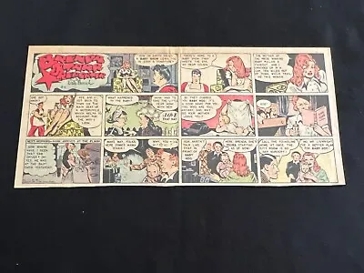 Buy #14b BRENDA STARR By Dale Messick Lot Of 2 Sunday Third Page Strips 1946 • 4.77£