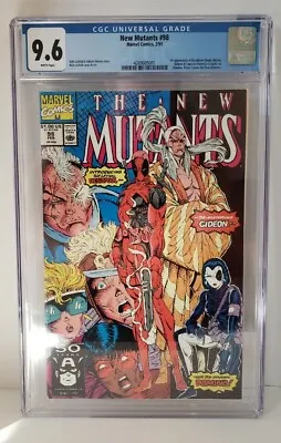 Buy New Mutants #98 Marvel 1991 Cgc 9.6 1st Appearance Deadpool Liefeld • 512.44£