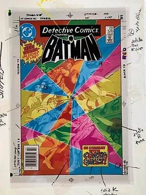 Buy Production Art 4 Color Separations DETECTIVE COMICS #535 Batman. Colan, Giordano • 220.58£