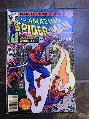 Buy The Amazing Spider-Man #167 1st Appearance Will O The Wasp Apr 1977, Marvel • 282.86£