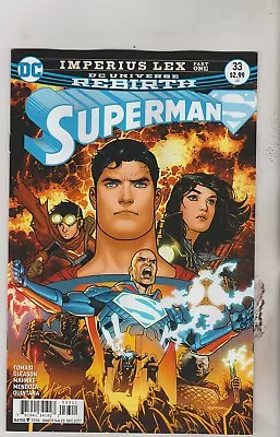 Buy Dc Comics Superman #33 December 2017 Rebirth 1st Print Nm • 3.65£