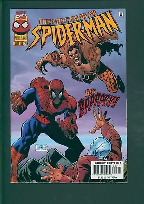 Buy The Spectacular Spider-Man Vol 1 #244 (Mar 1997, Marvel). Backlash! • 4.31£