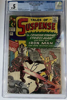 Buy Tales Of Suspense #52 CGC .5 Marvel Comic 1964 1st App Black Widow • 324.95£