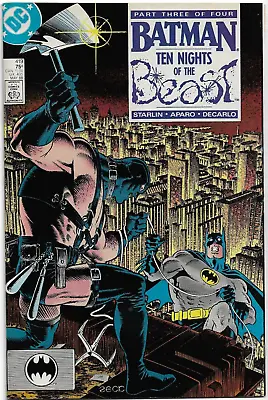 Buy Batman#419 Vf/nm 1988 'ten Nights Of The Beast' Dc Comics • 19.30£