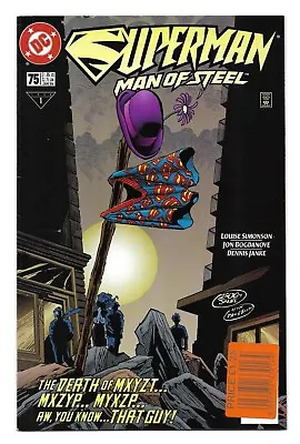 Buy Superman: The Man Of Steel #75 : VF/NM :  The Death Of Mr. Mxyzptlk  • 1.50£