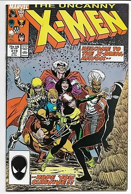 Buy Uncanny X-Men #219 NM- 9.2 • 8.99£