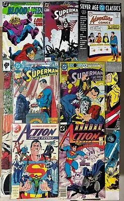 Buy Action Comics Weekly #601, Action Comics Annual #1, 3, 4, 5, 6, Adventure Comics • 11.26£