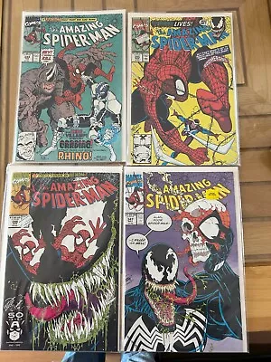 Buy Amazing Spider Man #344-347 Venom Story 1st Appearance Cletus Kasady • 75£
