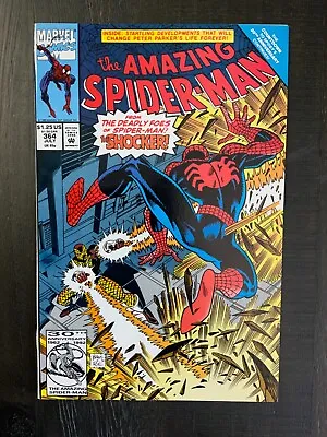 Buy Amazing Spider-Man #364 VF Comic Featuring The Shocker! • 1.57£