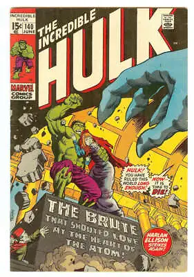 Buy Incredible Hulk #140 6.5 // 1st Appearance Jarella Marvel Comics 1971 • 30.98£