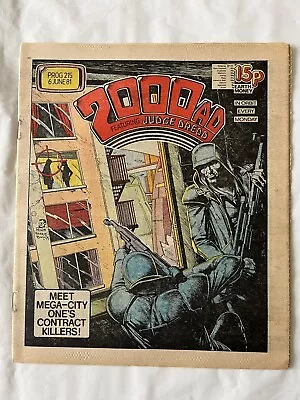 Buy 2000AD PROG 215, 06/06/1981. VGC. Back Cover Poster Intact. • 0.99£