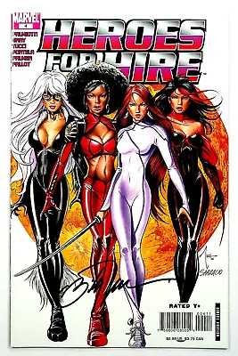 Buy Heroes For Hire #4 Signed Billy Tucci Marvel Comics 2007 • 11.03£