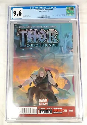 Buy Thor God Of Thunder #2 CGC 9.6 1st Gorr The God-Butcher (2013 Marvel) Key Comic • 59.30£