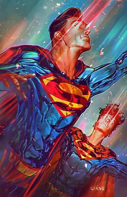 Buy Superman: Son Of Kal-el #17 (john Giang Exclusive Foil Virgin)(2022) ~ Dc • 63.24£