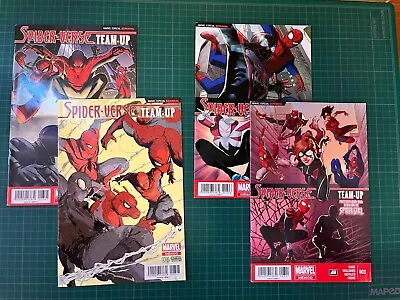 Buy Spider-verse Team Up #1-3, Includes Rapoza Variant, Mexico Edition, 2015 • 9.48£