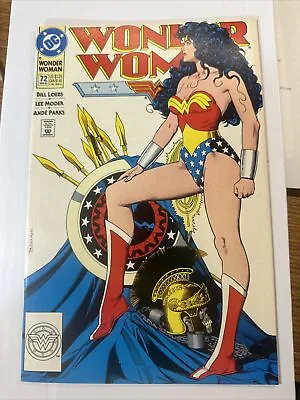 Buy Wonder Woman #72 (1993): Classic Brian Bolland Perfect Shape Great For Grading • 59.13£