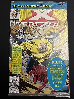 Buy Marvel Comics:  X-FACTOR Vol.1  #84  Nov. 1992  X-Cutioners Song P.2 Sealed Card • 4.50£