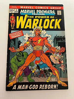Buy Marvel Premiere #1 1972 1st Appearance HIM As Adam Warlock (F/VF-) • 142.18£