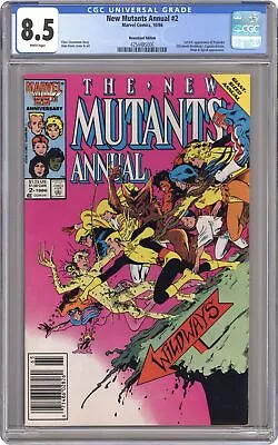 Buy New Mutants Annual #2N CGC 8.5 1986 4254485006 • 56.13£