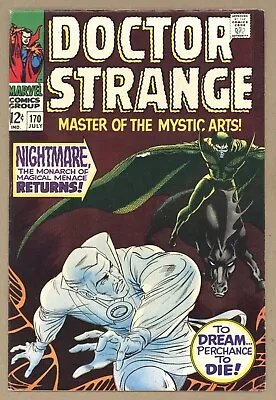 Buy Doctor Strange 170 FN+ Adkins Art VERSUS NIGHTMARE! Ancient One 1968 Marvel U266 • 31.54£