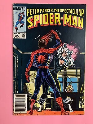Buy The Spectacular Spider-Man #87 - Feb 1984 - Vol.1 - Newsstand - Minor Key (5229) • 2.69£
