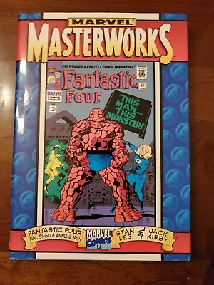 Buy Marvel Masterworks Fantastic Four 1st Print 2000, HC New Ed 51 - 60 + Annual #4 • 23.98£
