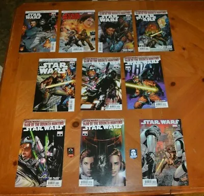 Buy 10 Brand New Star Wars Comic Books Never Read & 2 Disney World Rare Chase Pins • 59.27£