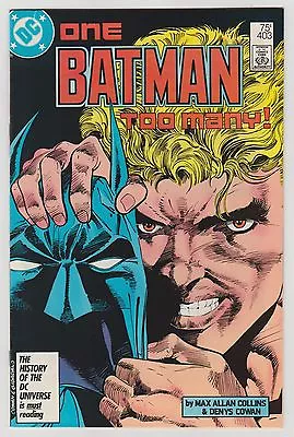 Buy Batman #403  High Grade NEAR MINT   Batcave~  1987 • 4.79£
