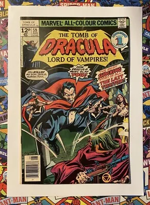 Buy The Tomb Of Dracula #59 - Aug 1977 - Anton Lupeski Appearance! - Fn/vfn (7.0) • 8.99£