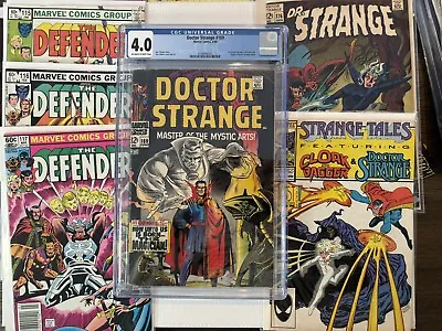 Buy Doctor Strange #169 CGC 4.0 1st Solo Title! Plus 5 More Books! • 259.84£
