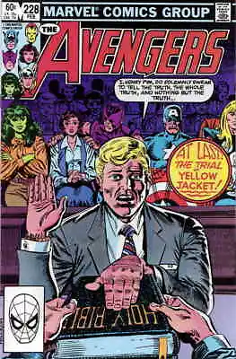 Buy Avengers, The #228 VG; Marvel | Low Grade - Trial Of Yellowjacket - We Combine S • 1.97£