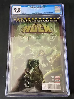 Buy Totally Awesome Hulk #22 CGC 9.8 1st Weapon H • 87.63£