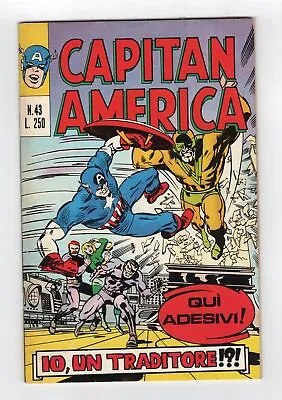 Buy 1970 Marvel Captain America #127 & X-men #42 Grotesk, 1st Android X-4 Rare Italy • 79.15£