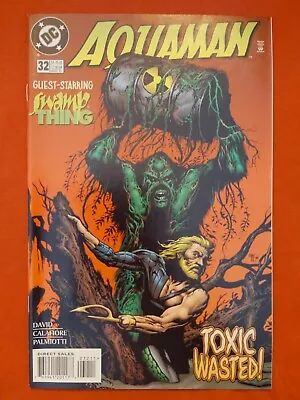 Buy AQUAMAN # 32 (DC Comics, Guest Starring SWAMP THING MAY 1997) • 2.50£