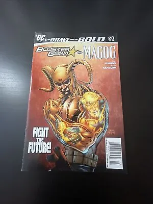 Buy The Brave And The Bold #23 (VF) Newsstand Variant - Booster Gold - Magog - 2009 • 11.85£