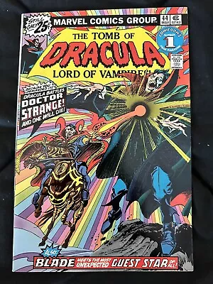 Buy Marvel Comics The Tomb Of Dracula #44 - Doctor Strange Appearance May 1976 • 23.98£