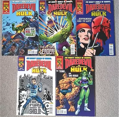 Buy Daredevil And The Incredible Hulk Marvel Six Collector's Editions 2003 To 2005 • 9.99£