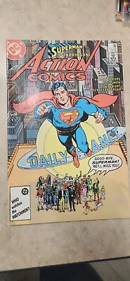 Buy Action Comics #583 DC Comics Nice Looking Copy Alan Moore Curt Swan See Pictures • 15.99£