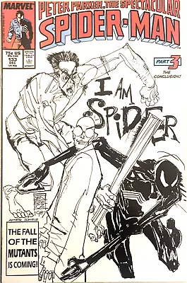 Buy Spectacular Spider-man. # 133.  1st Series. Dec. 1987.  Marvel Comics. Vfn. 8.0 • 8.99£