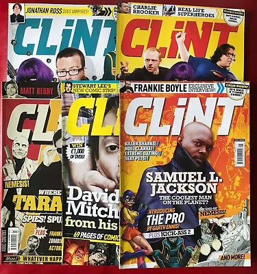 Buy CLINT Comics Magazine #1 To #5 In Near Mint Condition. FREE POSTAGE UK • 6£