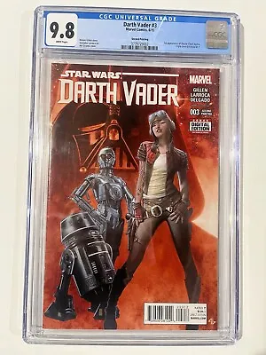 Buy Darth Vader #3 2015 CGC 9.8 - 2nd Printing - 1st Doctor Aphra - Marvel Star Wars • 118.30£