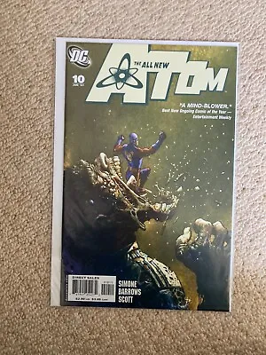 Buy All New Atom #10 Gail Simone DC 2007 (Birds Of Prey, Wonder Woman, Batgirl) • 2.99£