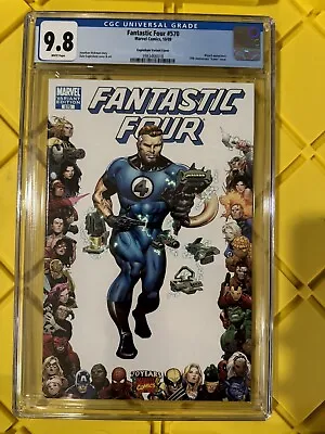 Buy Marvel Comics Fantastic Four #570 Rare 70 Years Eaglesham Variant CGC 9.8 • 162.07£
