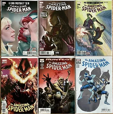 Buy Amazing Spider-man #023 032 798 799 21 62, Marvel 6 Comic Bundle, 2017-21, Vgc • 27.99£
