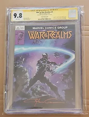 Buy War Of The Realms 1 Cgc 9.8 Ss Crain Variant Journey Into Mystery 83 Venom Thor • 114.63£