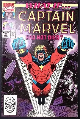 Buy 1990 Captain Marvel  #14 Jun What If...captain Marvel Had  Marvel Comics Z2612 • 7.82£