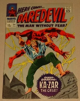 Buy DAREDEVIL # 24 & 25 (1967) -  Ka-Zar  Ist Leap Frog & 1st Mike Murdock! • 45£