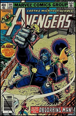 Buy Avengers (1963 Series) #184 F/VF Condition • Marvel Comics • June 1979 • 3.15£
